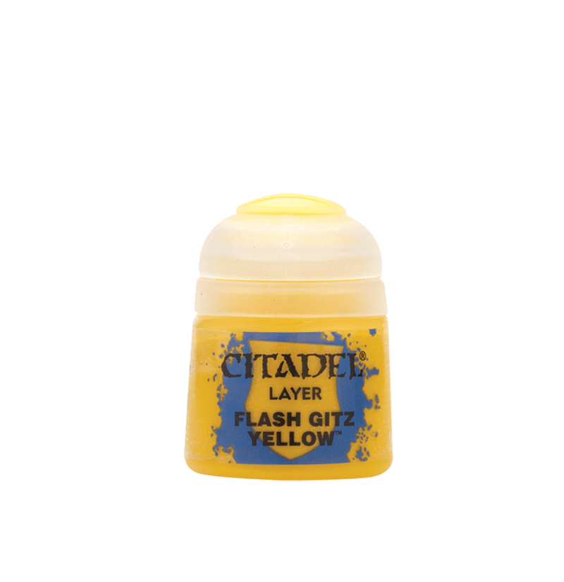Citadel Paint: Layer - Flash Gitz Yellow (12ml) (22-02) 