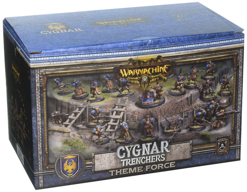 Warmachine: Cygnar - Trenchers Theme Force Army Box