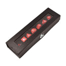 Ultra Pro: Dungeons & Dragons - Heavy Metal Dice 7-Set - Red And White 