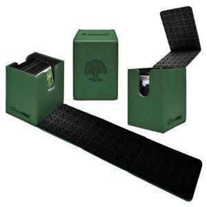 Ultra Pro: Alcove Flip Deck Box - Forest for Magic The Gathering (Green)