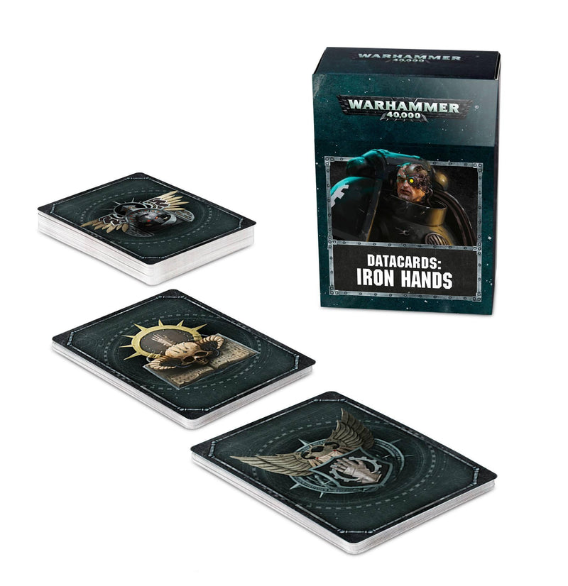 Games Workshop: Warhammer 40,000 - Iron Hands Datacards (53-46-60) Tabletop Miniatures 