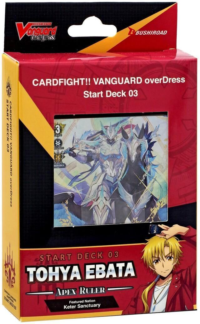 Cardfight!! Vanguard: overDress - Tohya Ebata -Apex Ruler- Start Deck 03 Trading Card Games 