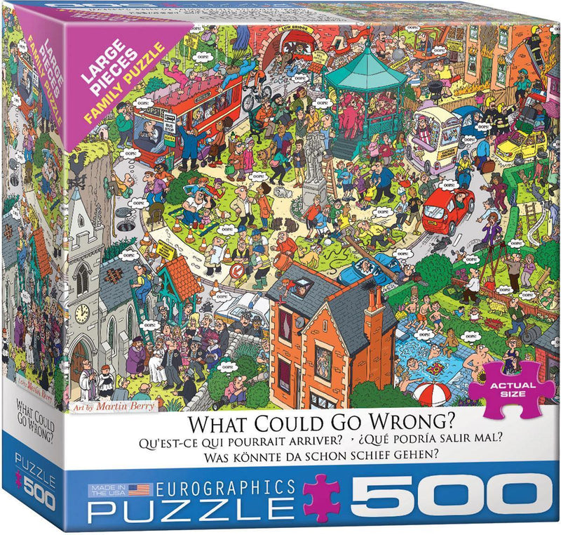 EuroGraphics: What Could go Wrong? by Martin Berry - 500-Piece Puzzle 