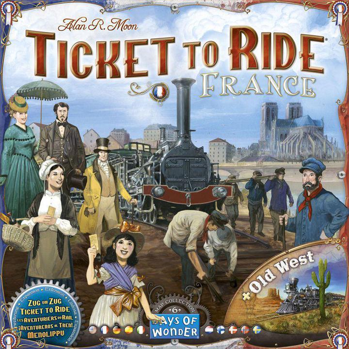 Ticket to Ride: Map Collection 6 – France & Old West - Days of Wonder 