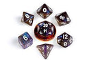 Metallic Dice Games: Stardust Galaxy 10mm - Mini Polyhedral Dice Set (7)