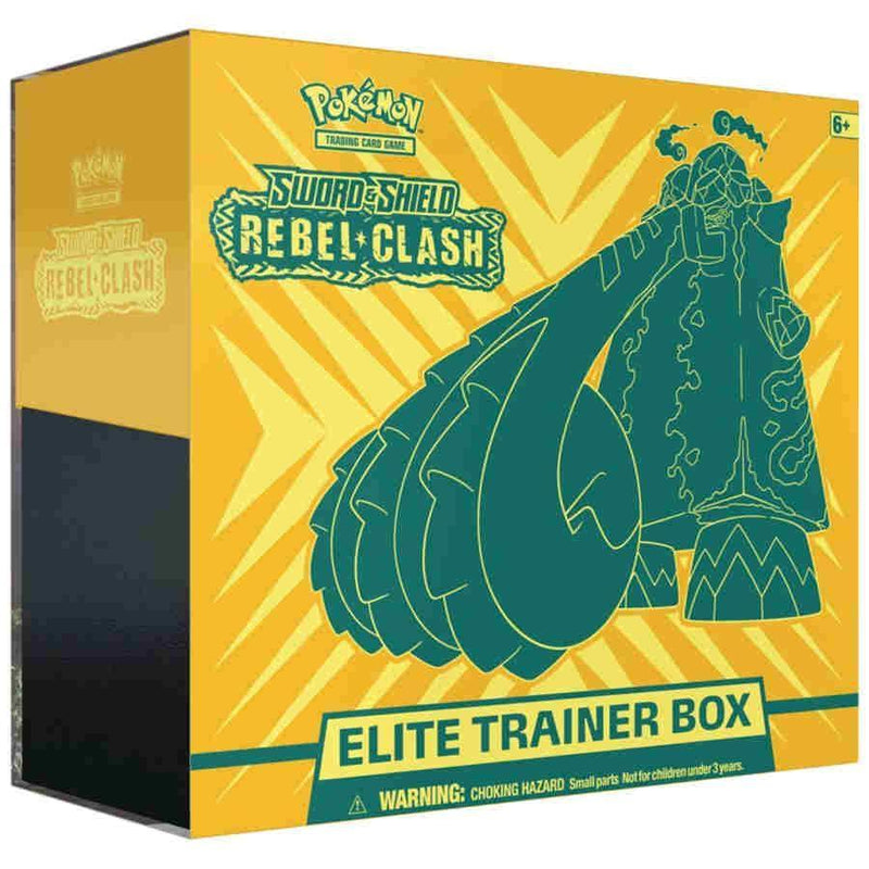 Pokemon TCG: Sword & Shield - Rebel Clash Elite Trainer Box