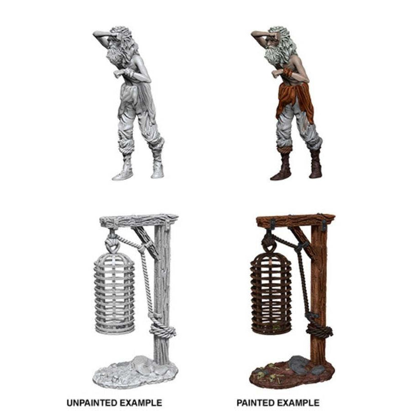 WizKids Deep Cuts Miniatures: Hanging Cage - Wave 12.5 Unpainted (WZK90211)