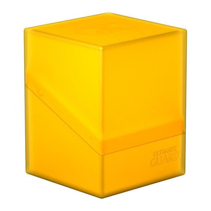 Ultimate Guard: Boulder 100+ Deck Box - Amber (Yellow)