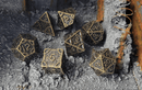 Forged Gaming: Clockwork Ancient Bronze - 7 Set of Metal Dice 