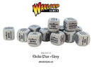 Bolt Action: Order Dice - Grey