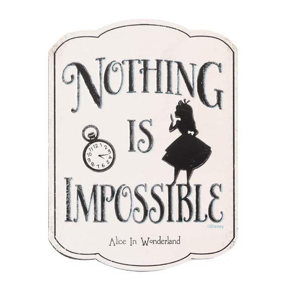 Nothing is Impossible Alice in Wonderland Magnet