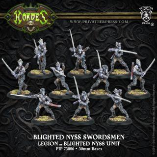 Hordes: Legion Of Everblight - Blighted Nyss Archers/Swordsmen - Unit (10)(Plastic)