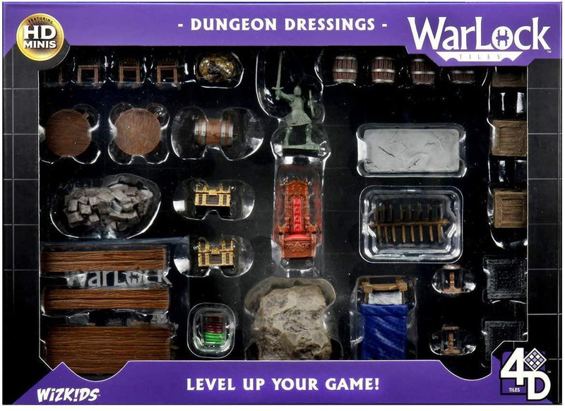 WizKids: Warlock Tiles - Dungeon Dressings