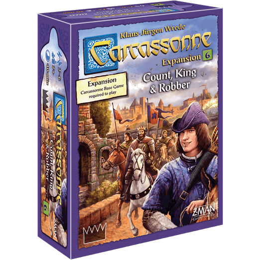 Carcassonne - Count, King & Robber Expansion 6 