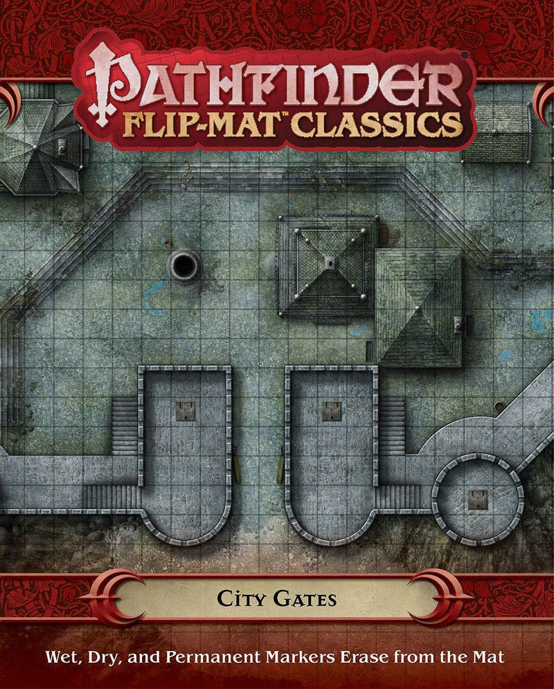 Pathfinder Flip-Mat: Classics - City Gates