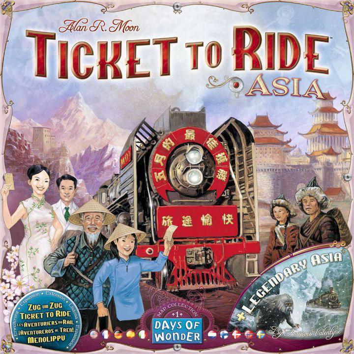Ticket to Ride: Map Collection 1- Asia & Legendary Asia - Days of Wonder 