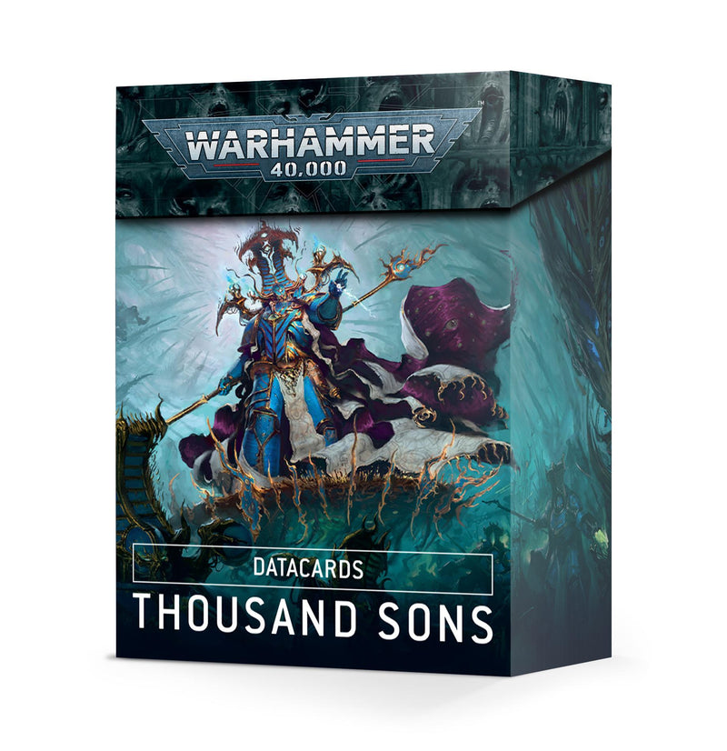 Games Workshop: Warhammer 40,000 - Thousand Sons Datacards (9th Edition) (43-21) 
