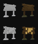 Pathfinder Deep Cuts Miniatures - Bounty Board - Unpainted (WZK73866)