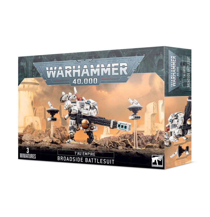 Games Workshop: Warhammer 40,000 - T'au Empire - Broadside Battlesuit (56-15) Tabletop Miniatures 