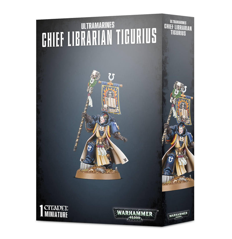 Games Workshop: Warhammer 40,000 - Ultramarines - Chief Librarian Tigurius (48-100) Tabletop Miniatures 
