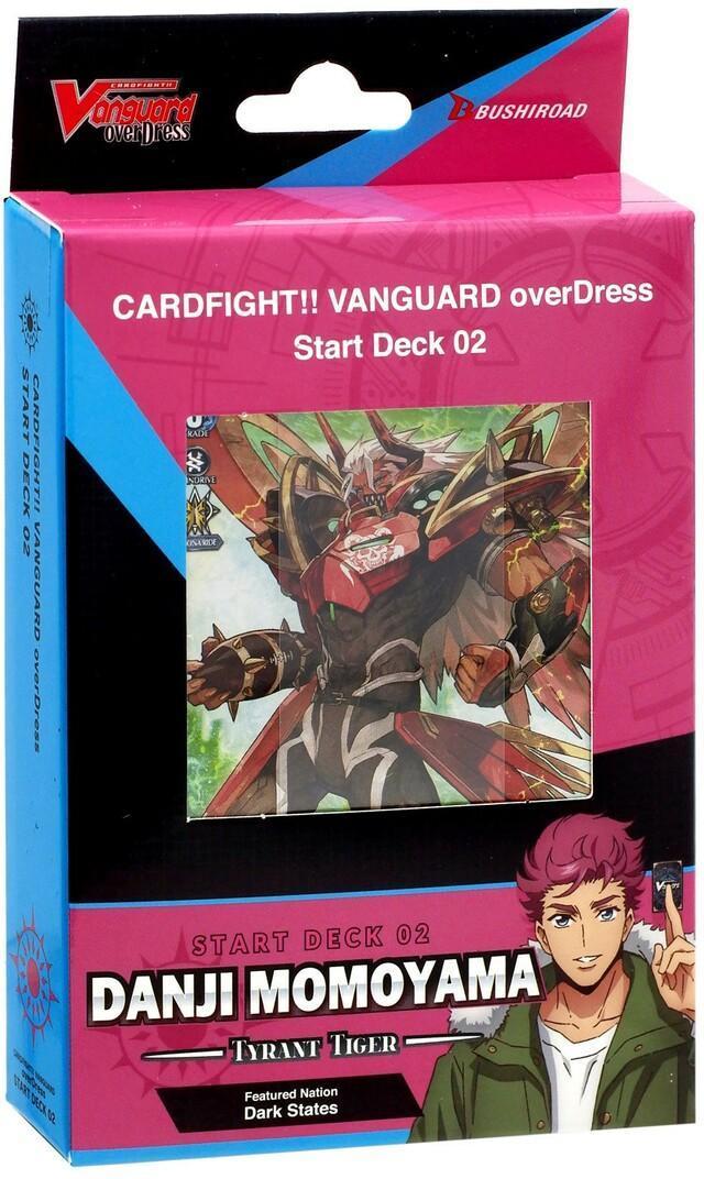 Cardfight!! Vanguard: overDress - Danji Momoyama -Tyrant Tiger- Start Deck 02 Trading Card Games 