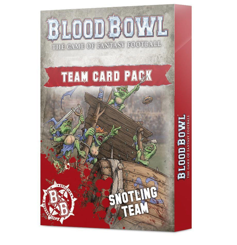 Games Workshop: Blood Bowl - Snotling Team Card Pack (200-89) Tabletop Miniatures 