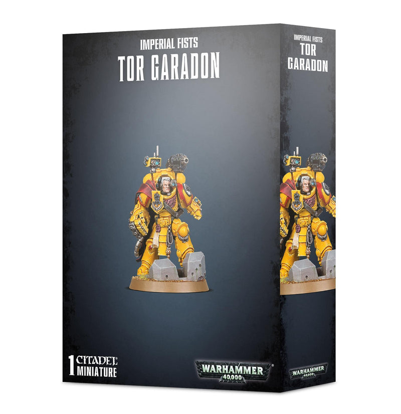 Games Workshop: Warhammer 40,000 - Imperial Fists - Tor Garadon (55-25) Tabletop Miniatures 