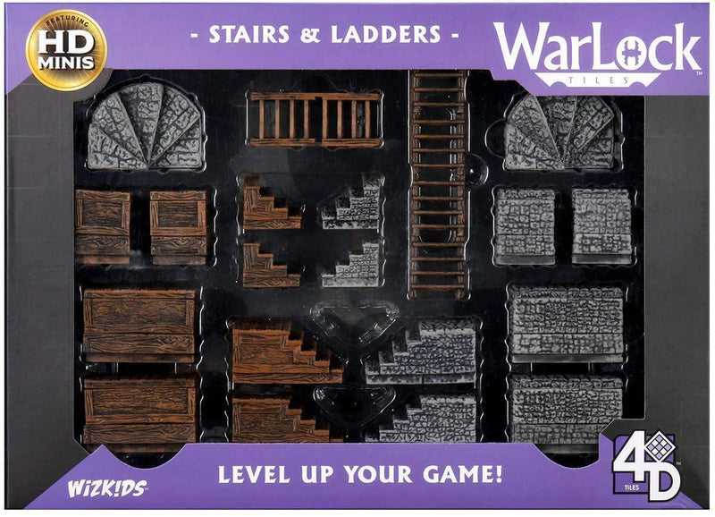 WizKids: Warlock Tiles - Stairs & Ladders
