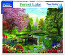 White Mountain Puzzles: Forest Lake - 1000 Piece Puzzle