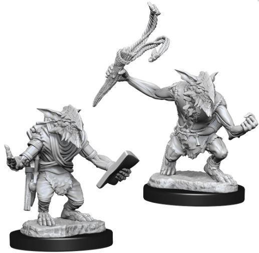 Magic the Gathering Miniatures - Goblin Guide and Goblin Bushwhacker - Wave 13 Unpainted (WZK90180) Tabletop Miniatures