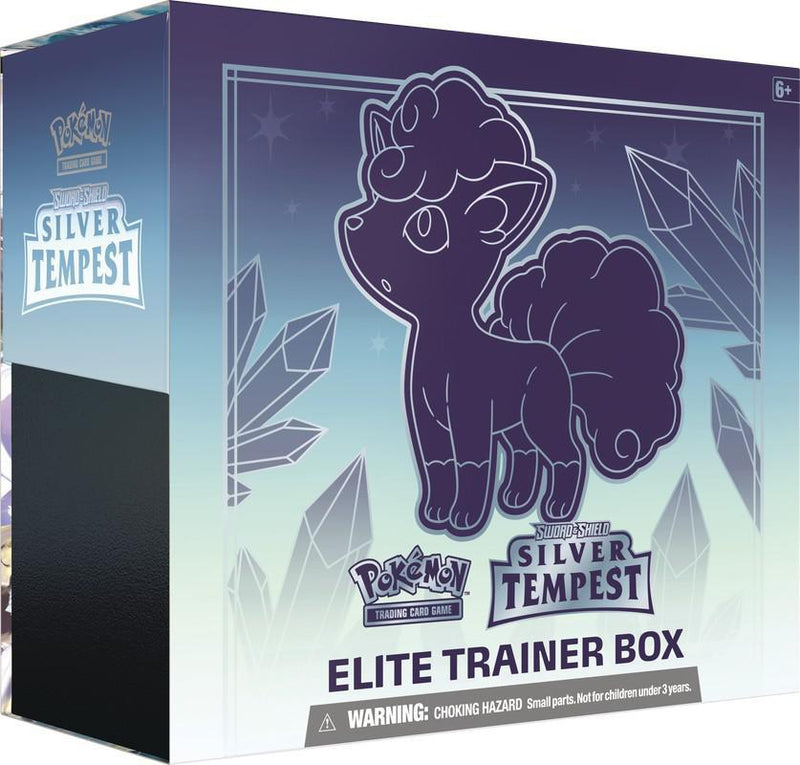 Pokemon TCG: Sword & Shield - Silver Tempest - Elite Trainer Box 