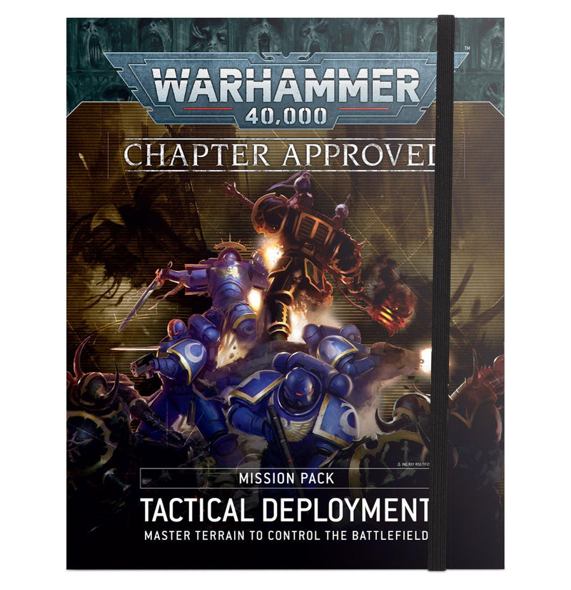 Games Workshop: Warhammer 40,000 - Chapter Approved Mission Pack - Tactical Deployment (40-11) Tabletop Miniatures 