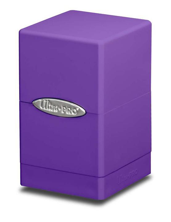Ultra Pro: Satin Tower Deck Box - Purple (1)