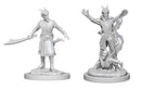 D&D Nolzur’s Marvelous Miniatures - Male Tiefling Warlock - Unpainted (WZK73388)