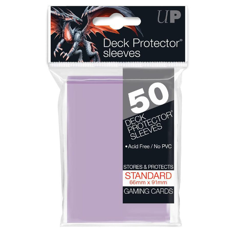 Ultra Pro: Gloss Deck Protector Sleeves - Standard Size Lilac (50) 