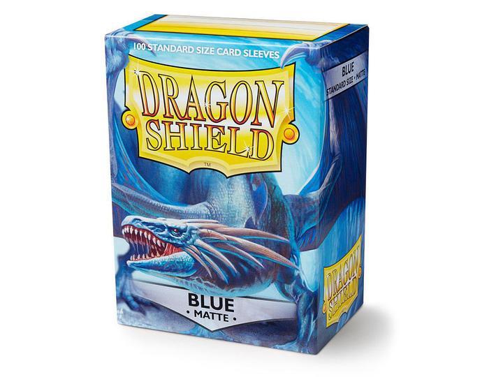 Dragon Shield: Deck Protector Sleeves - Standard Size Matte Blue (100)