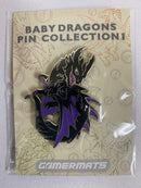 GamerMats: Baby Dragon Pin - Skull Collector (Black)