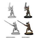 Pathfinder Deepcuts Miniatures - Human Female Barbarian - Unpainted (WZK73414)