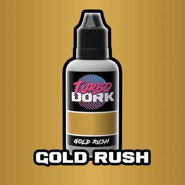 Turbo Dork: Metallic Acrylic Paint- Gold Rush (20ml)