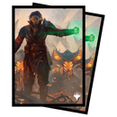 Ultra Pro: Deck Protector Sleeves (100) - Magic the Gathering - Brothers War - Mishra, Eminent One 