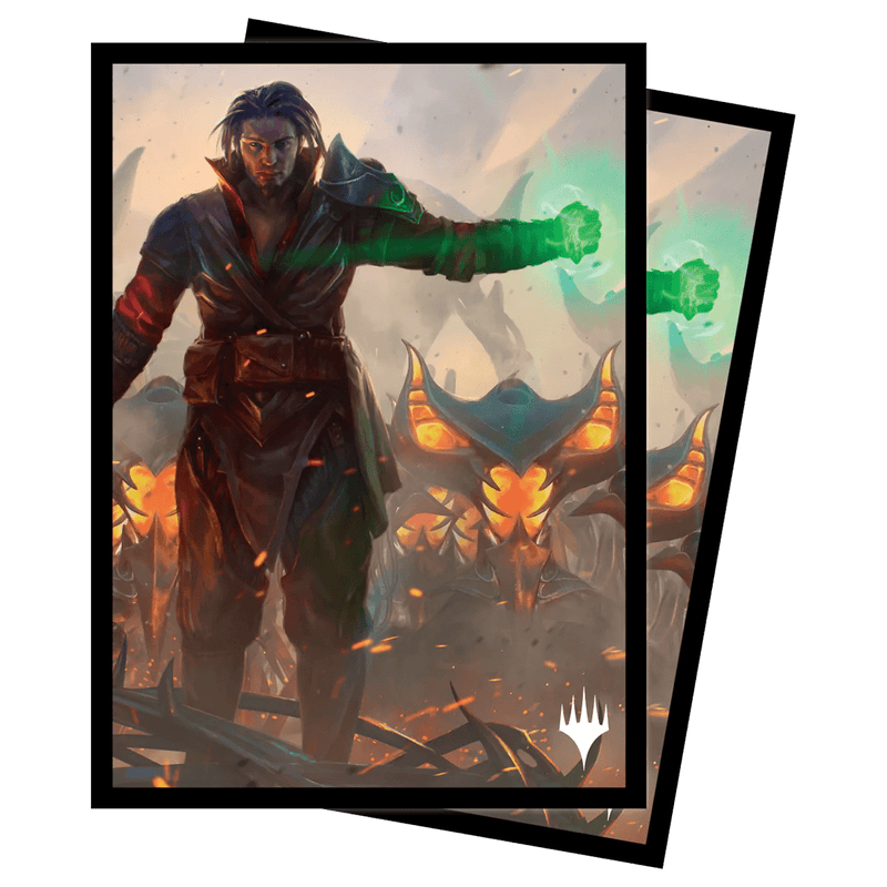 Ultra Pro: Deck Protector Sleeves (100) - Magic the Gathering - Brothers War - Mishra, Eminent One 