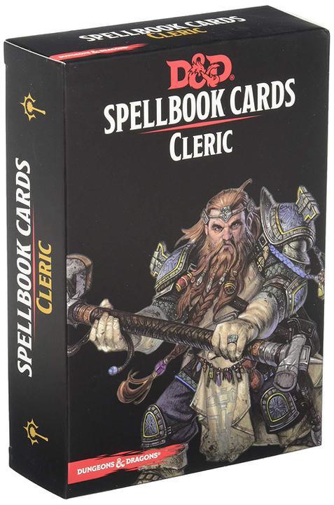D&D Spellbook Cards - Cleric Deck (149 cards) 