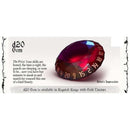 Polyhero Dice: D20 Gem - Roguish Rouge