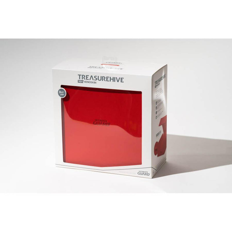 Ultimate Guard: Treasurehive 90+ XenoSkin Deck Storage Box - Red 