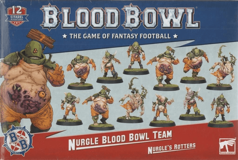 Games Workshop: Blood Bowl - Nurgle’s Rotters - Nurgle Team (200-57) 