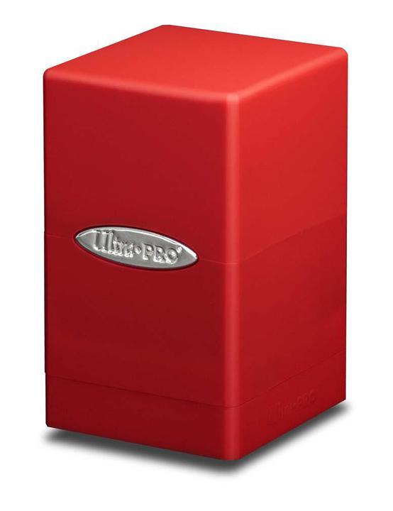 Ultra Pro: Satin Tower Deck Storage Box - Red (1)
