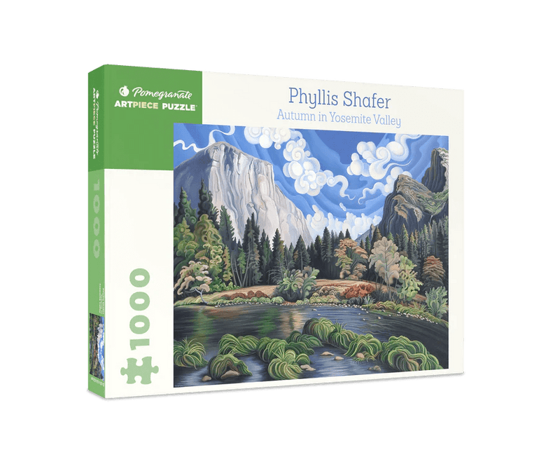 Pomegranate ArtPiece Puzzle: Phyllis Shafer 'Autumn in Yosemite' - 1000 Piece Puzzle 