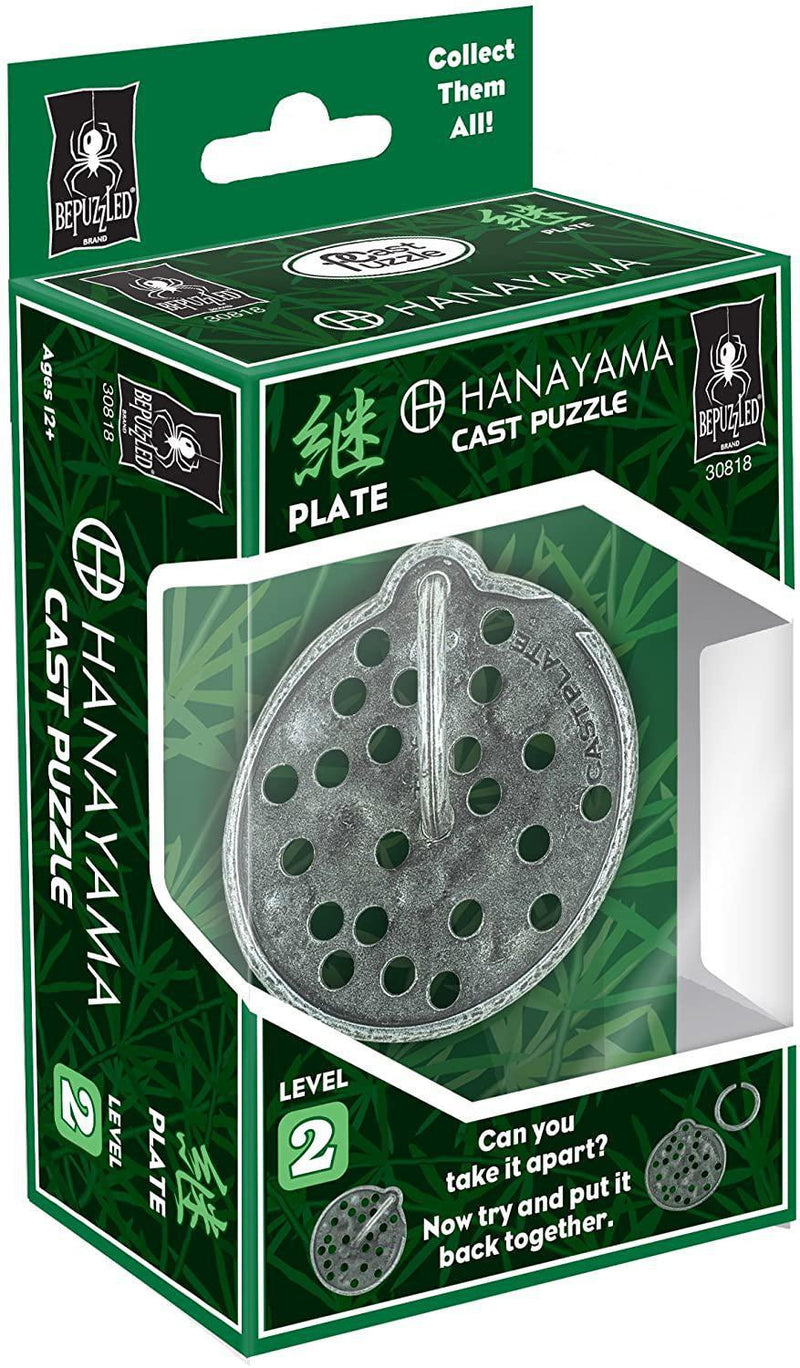 Hanayama Puzzle: Plate - Level 2