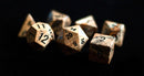 Metallic Dice Games: Picture Jasper Gemstone - Polyhedral Dice Set (7)