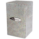 Ultra Pro: Satin Tower Deck Box - Glitter Clear 